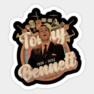 RIP The Legend Tony Bennett Sticker